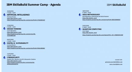 IBM SkillsBuild Summer Camp!