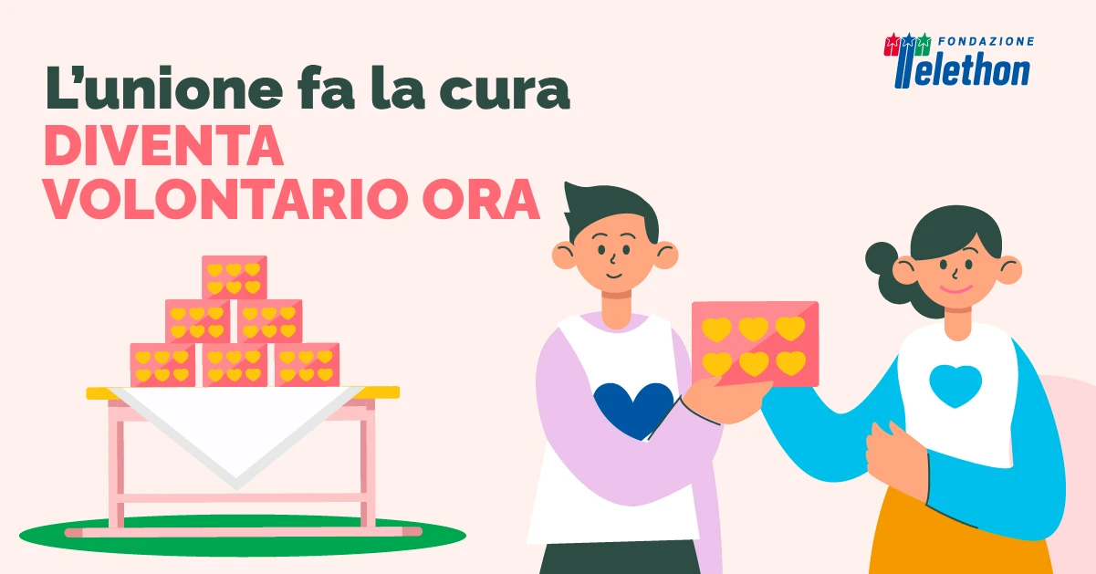La forza del NOI: il valore del volontariato in Fondazione Telethon