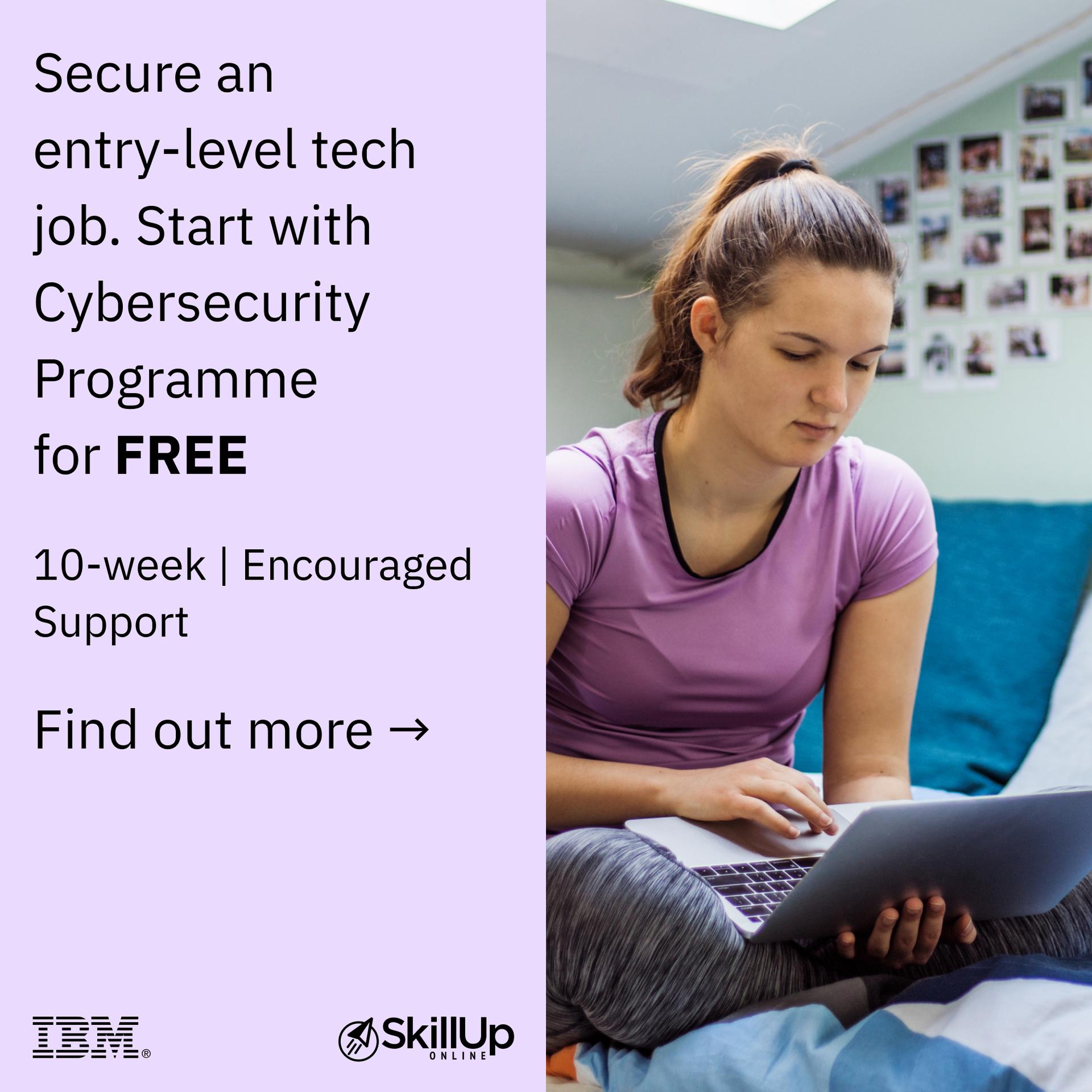 Iscriviti al programma Cyber Security di IBM SkillsBuild & SkillUp