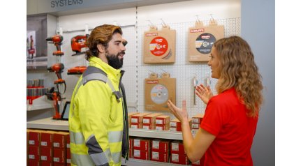 Una nuova opportunità: il team Retail di Hilti