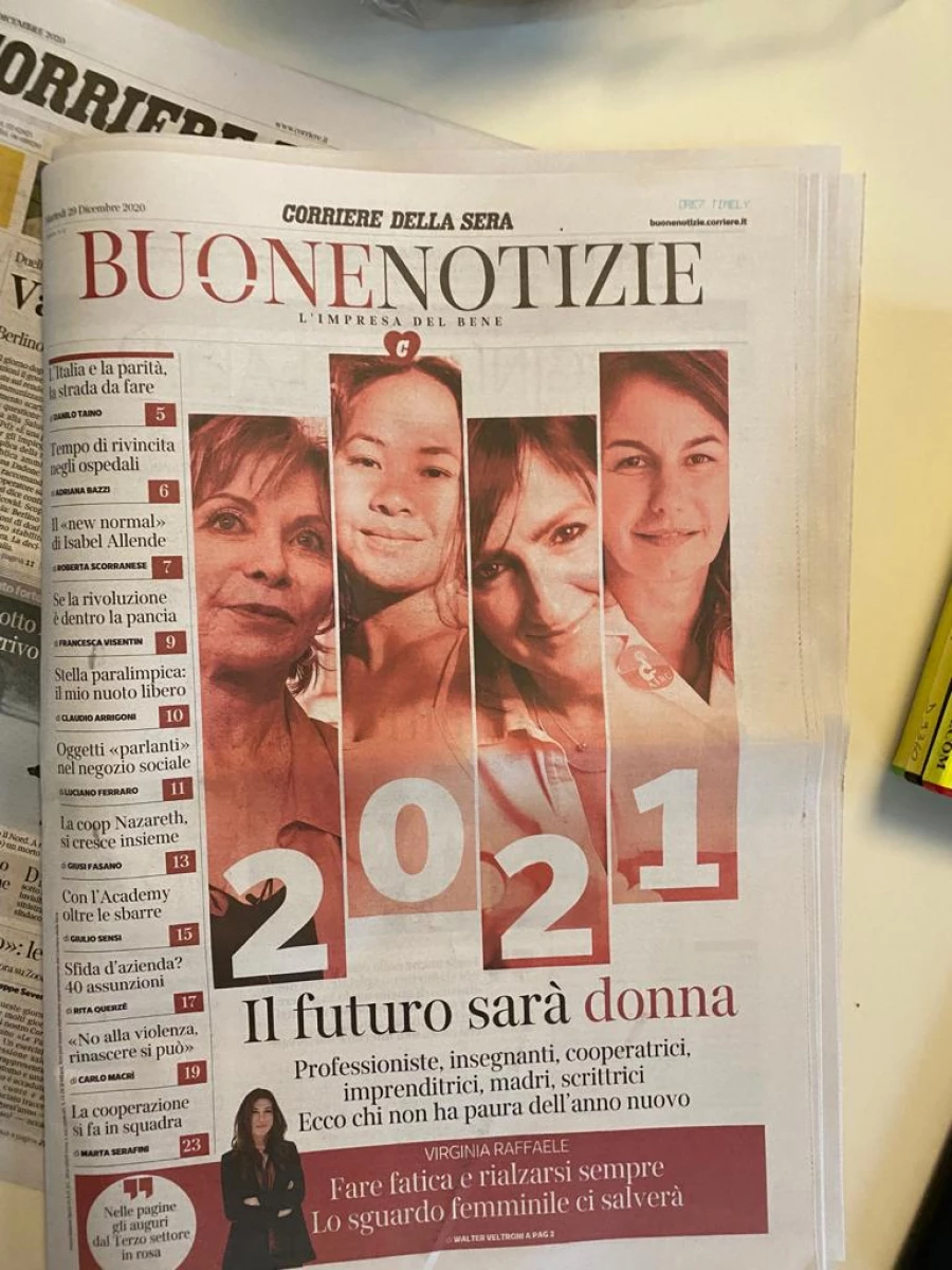 2021: il futuro sarà donna