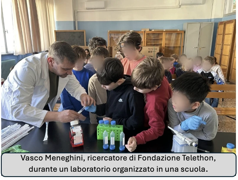 Scopri il progetto scuole di Fondazione Telethon
