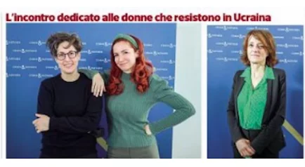 Corriere della Sera Roma. L'incontro dedicato alle donne che...