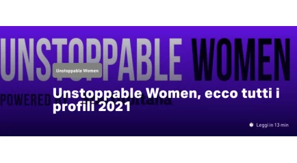 StartupItalia. Unstoppable Women