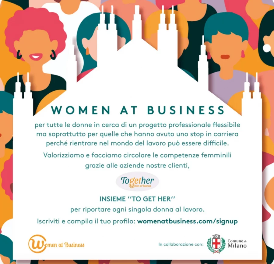 Startupitalia.eu Il Comune di Milano insieme a Women at Business per sostenere l’occupazione delle donne (post pandemia)
